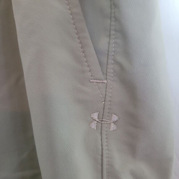 Under Armour Golf Chino Pants Men's Size 36 X 32 Outdoor Khaki Athletic Preppy - Picture 7 of 12